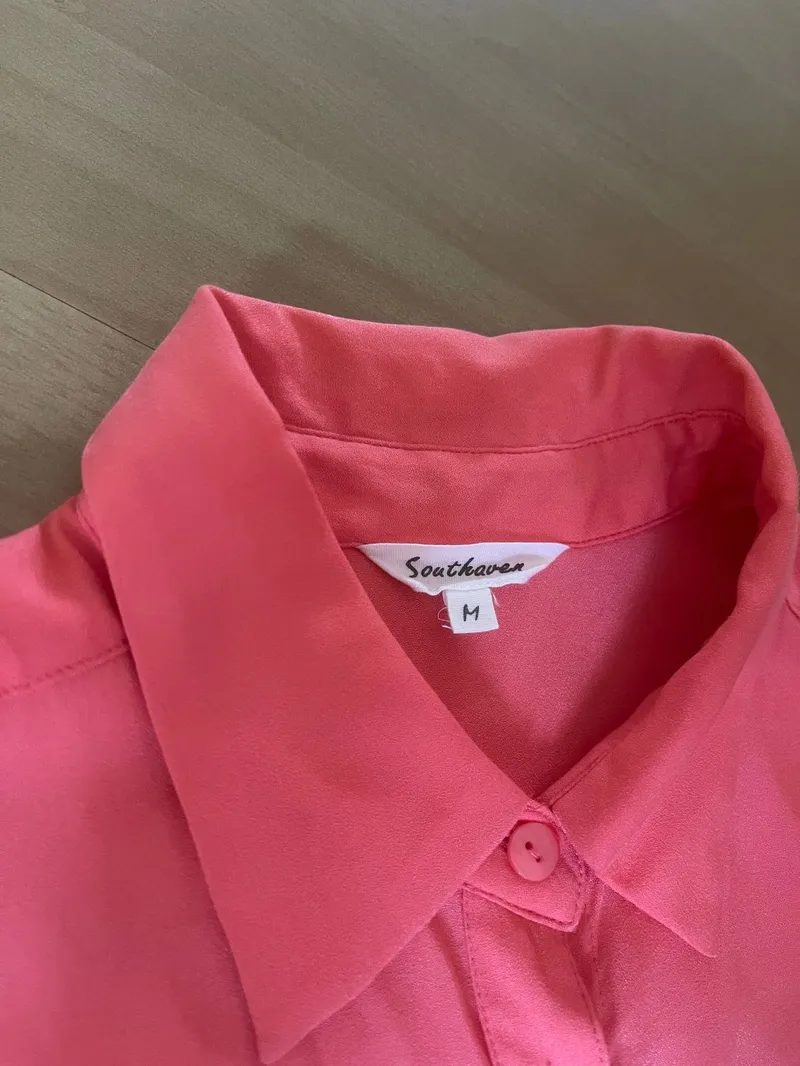 Casual Blouse Wanita orange photo 1