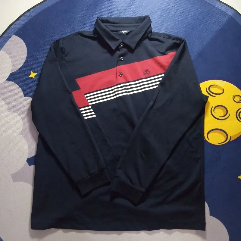Polo Shirt Long Sleeve ALLFORYOU Brand Original photo 1