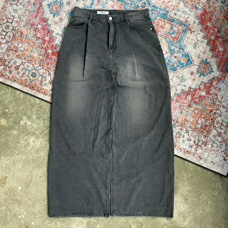 BAGGY JEANS BLACK WASH 8SECONDS photo 1