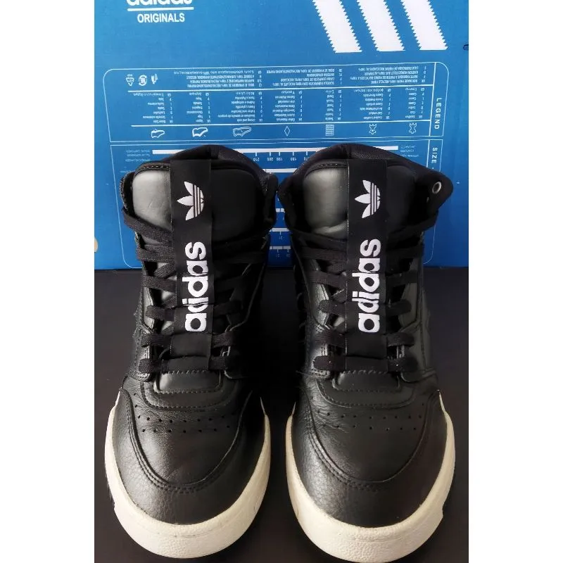 Sepatu Adidas Drop Step XI 'Black White'- size 40⅔ Preloved