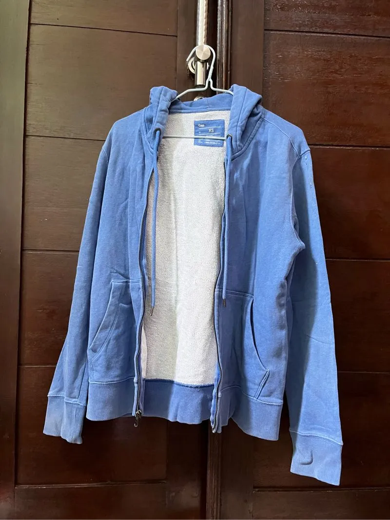 Hoodie GAP Blue I Jaket GAP Branded Biru photo 1