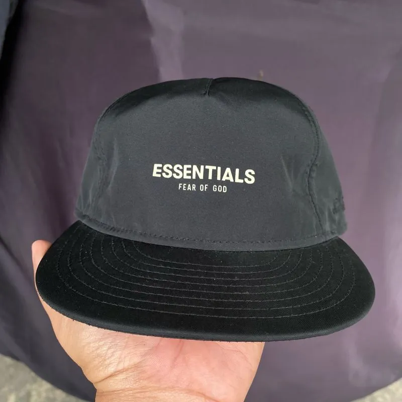 New era FOG fear of god essentials RC 950 black cap photo 1