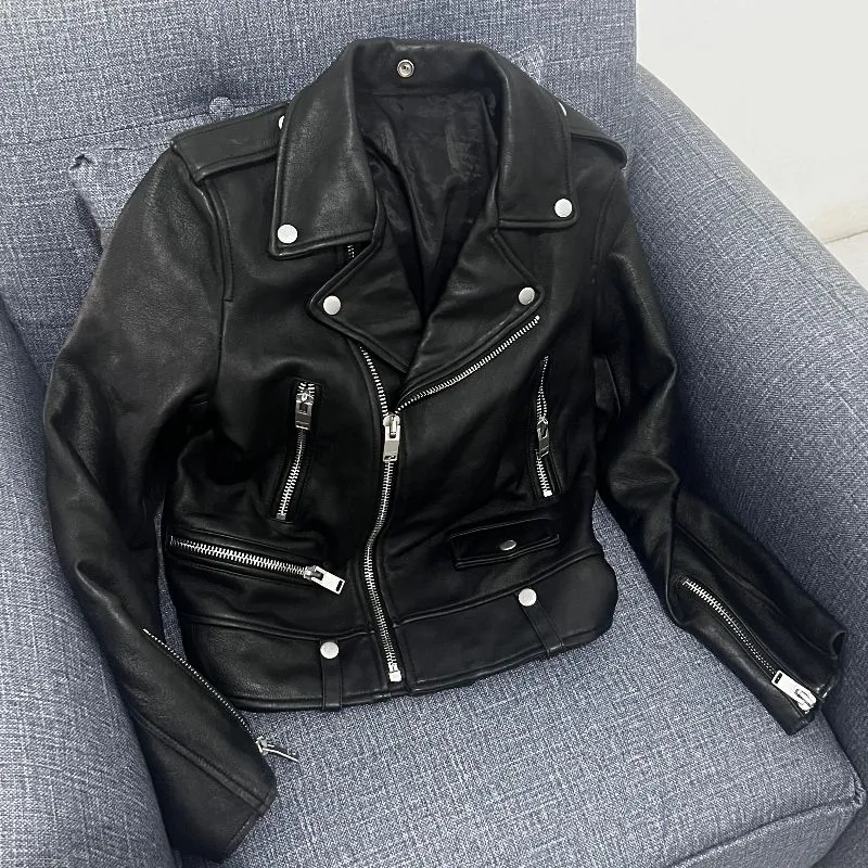 Saint Laurent L01 Leather Biker Ramones Jacket photo 1