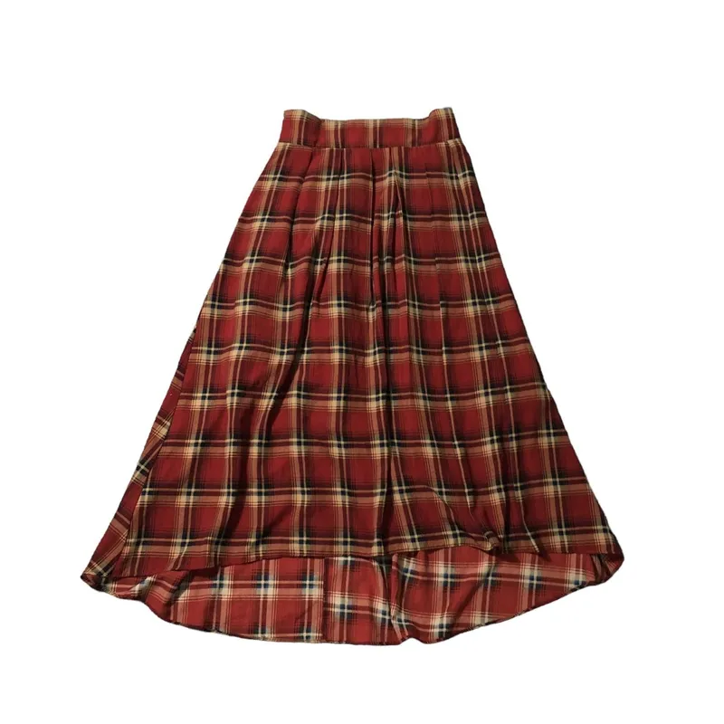 Casual Skirt Wanita red photo 1