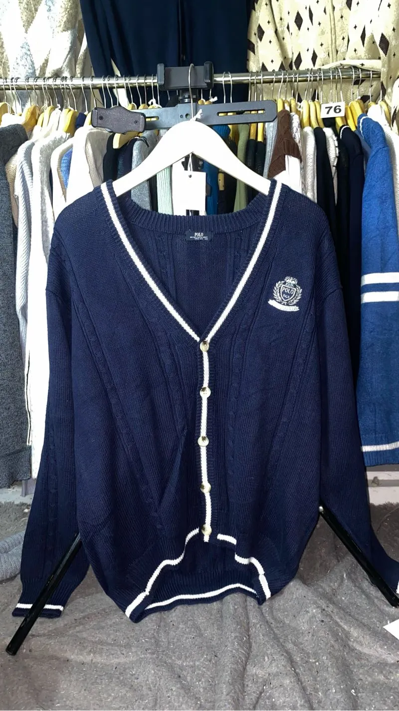Cardigan knit Polo british country spirit since 1975 photo 1