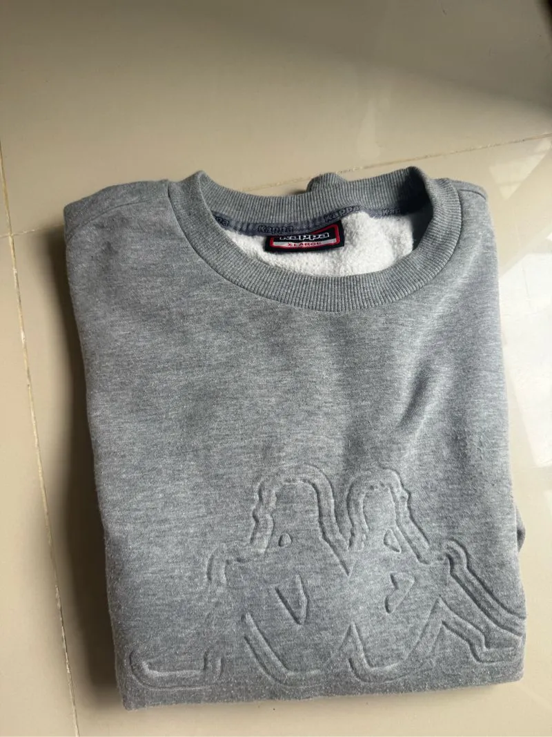 Kappa Sweater Grey X large photo 1