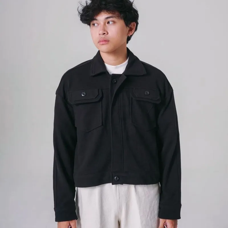 Gagne Twill Jacket Black size L photo 1