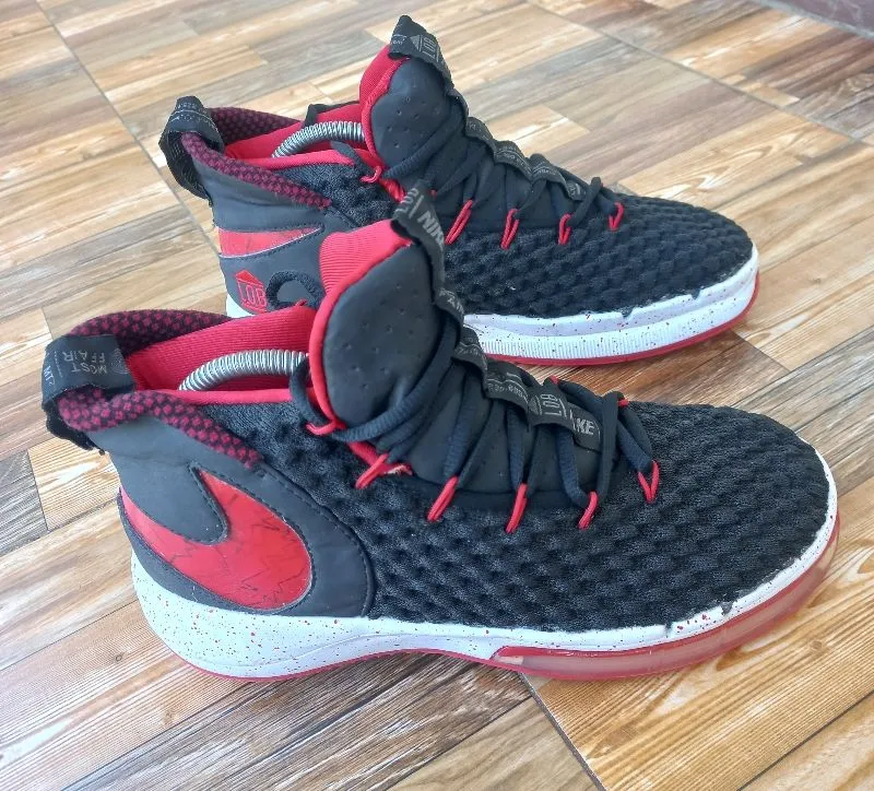 Nike Lob Flight AlphaDunk High Bred Black Preloved