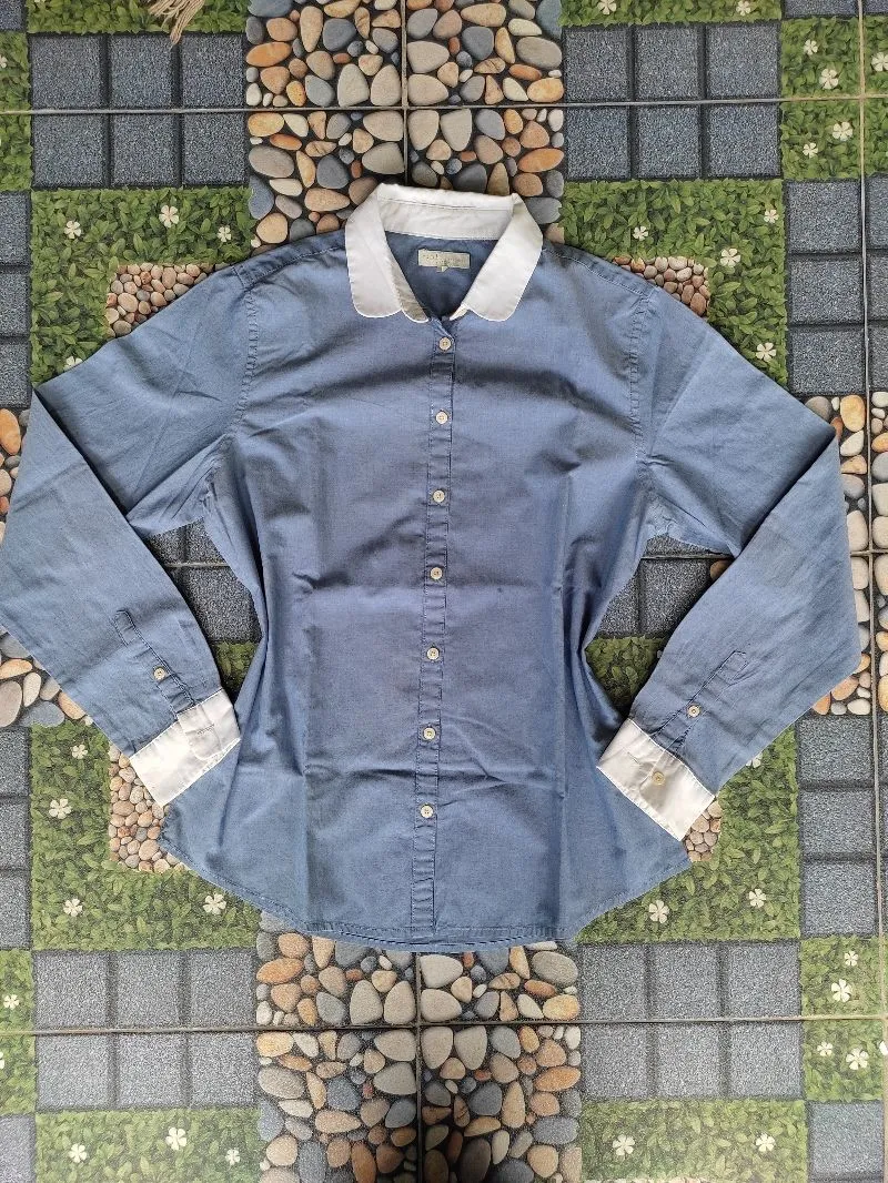 Kemeja Biru (brand: earth)  photo 1