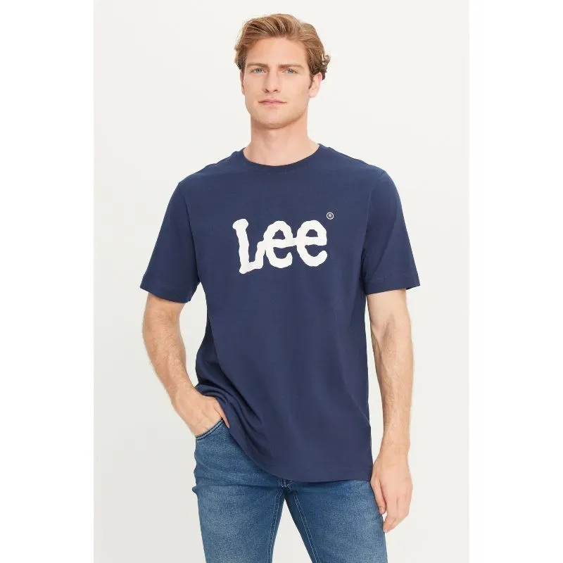 Kaos tshirt LEE unisex colour biru navy Size XL photo 1