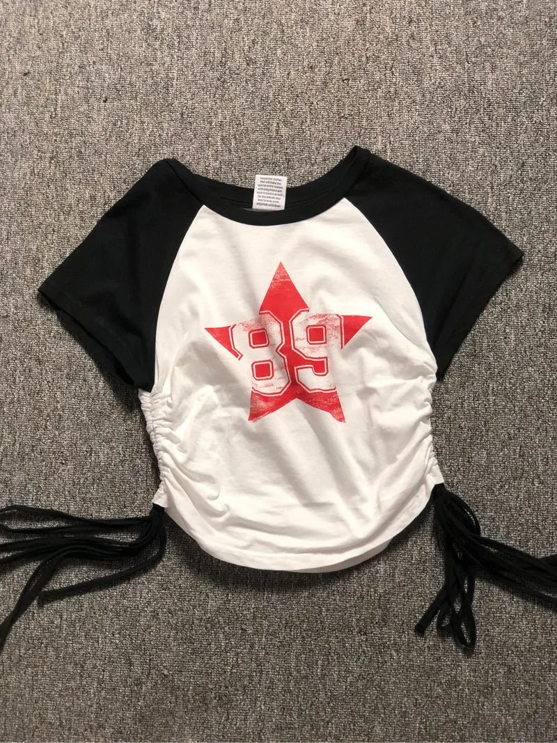 Croptop wanita y2k photo 1