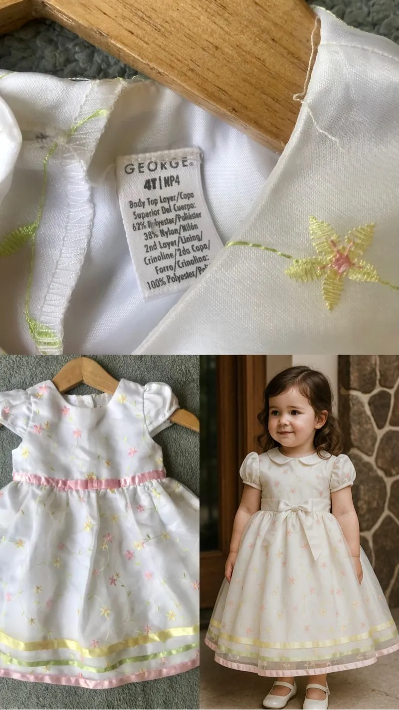 Dress cantik george anak perempuan photo 1