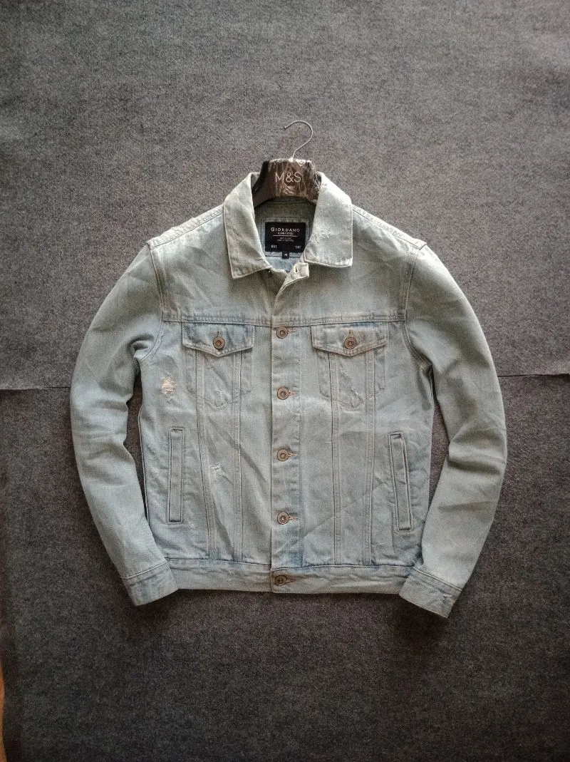Jaket jeans GIORDANO size M Preloved