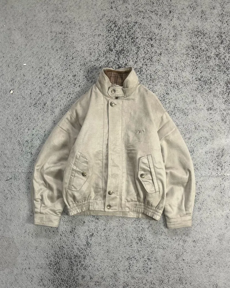 VIP Playboy Casual Harrington Suede Jacket photo 1