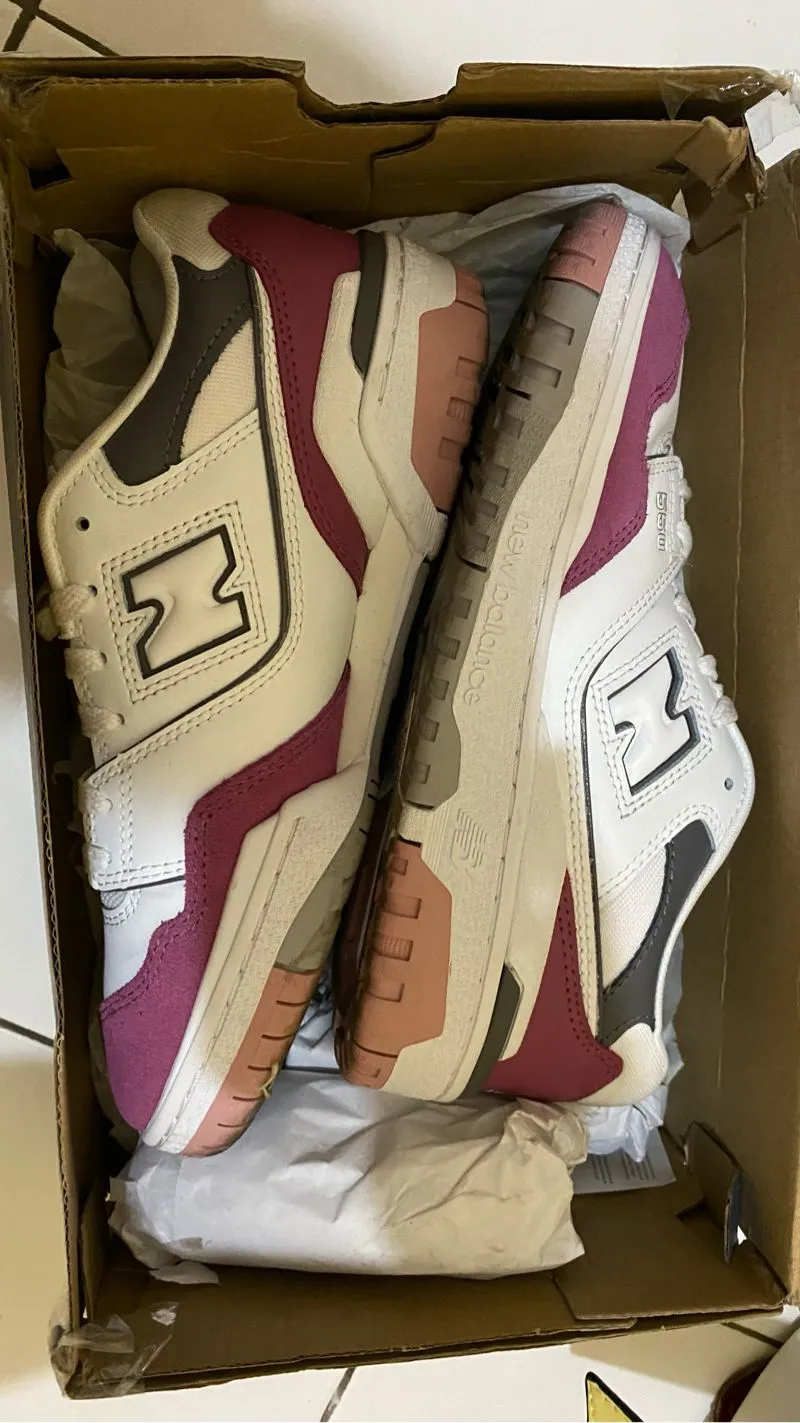 sepatu nb 550 violet photo 1