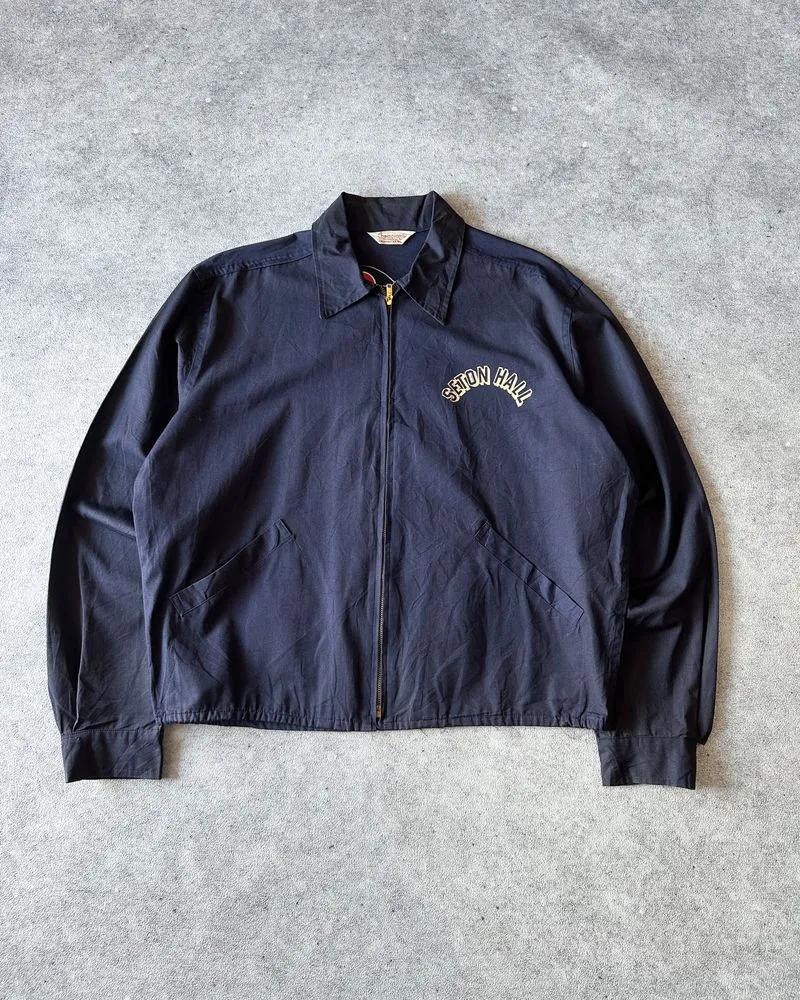 Champion Streetwear Vintage Harrington jacket Pria navy photo 1