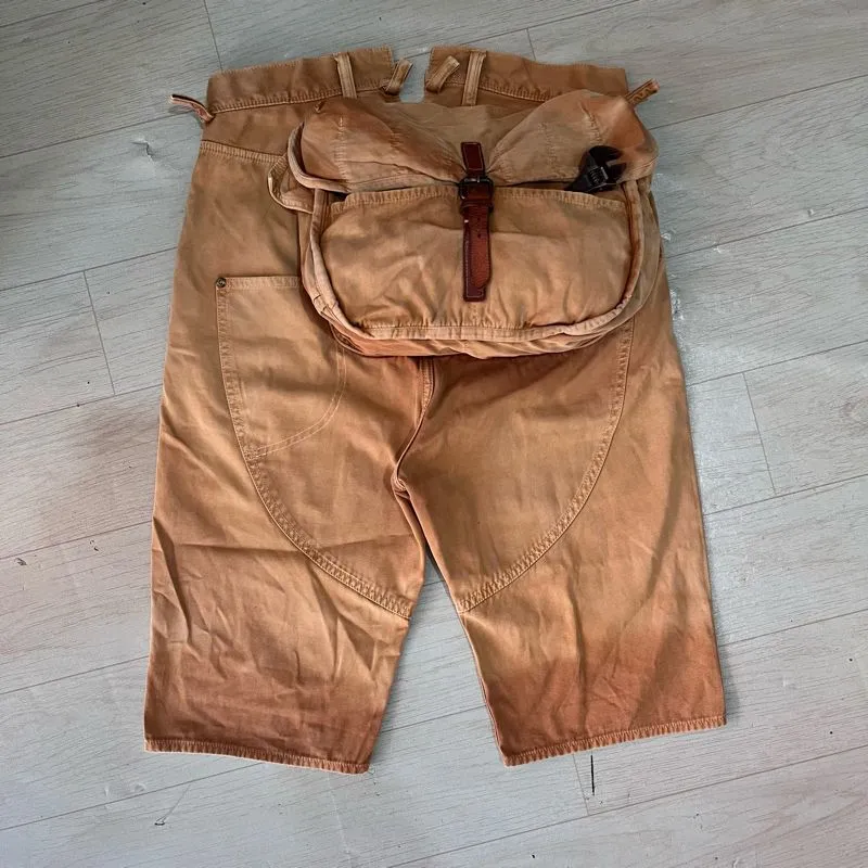 Vintage Kapital monkey pants cargo camera bag photo 1