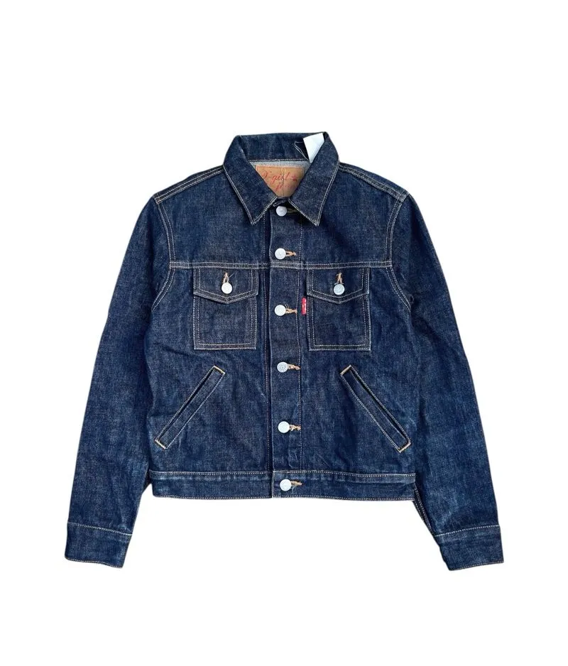 xgril trucker jeans selvedge (raw) photo 1
