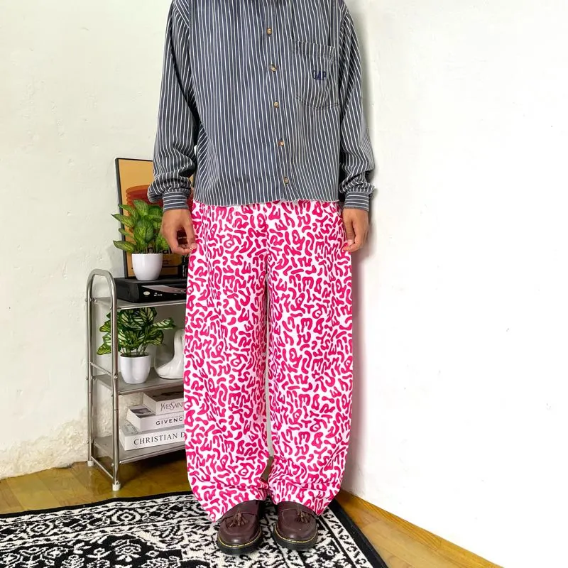 Baggy leopard patren pink made in Japan photo 1