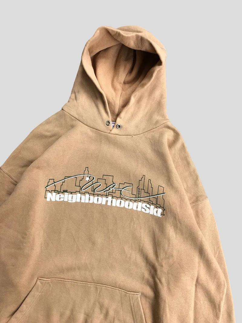 Vintage 90s Neighborhood Skt Hoodie Size Preloved