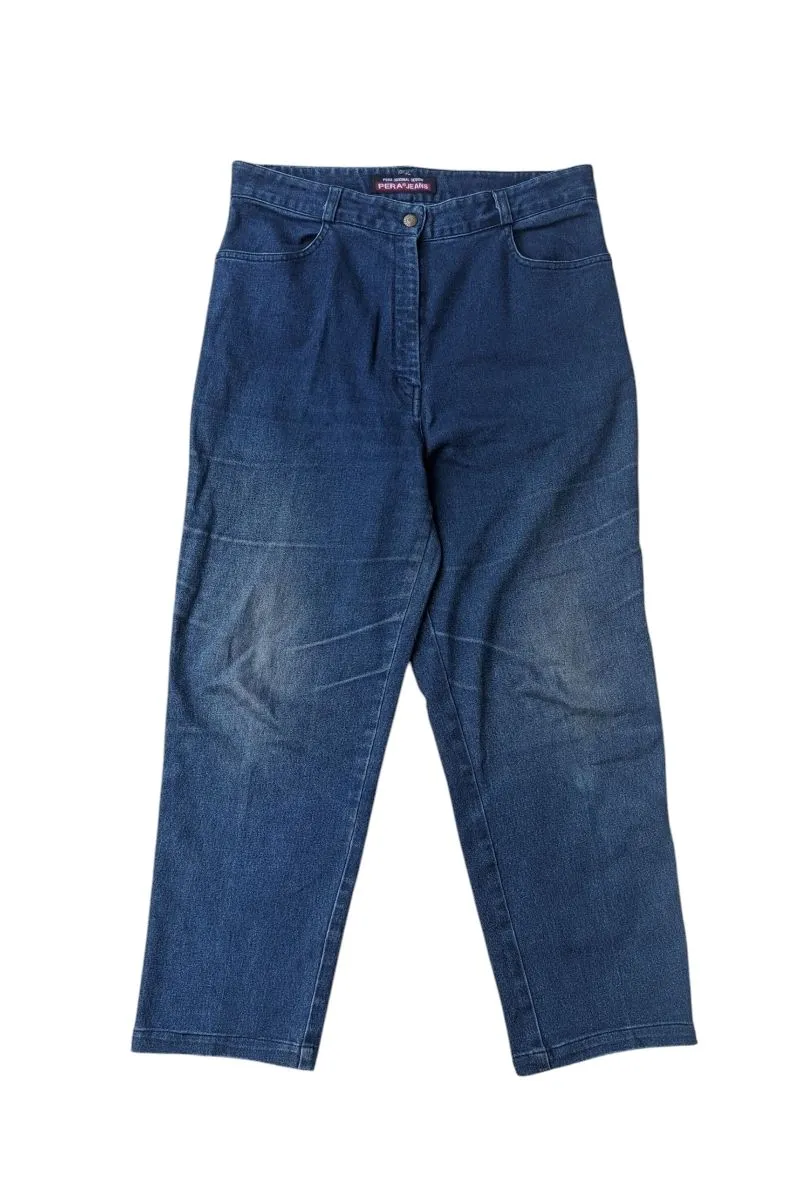 Longpants jeans fadding long pants baggy photo 1