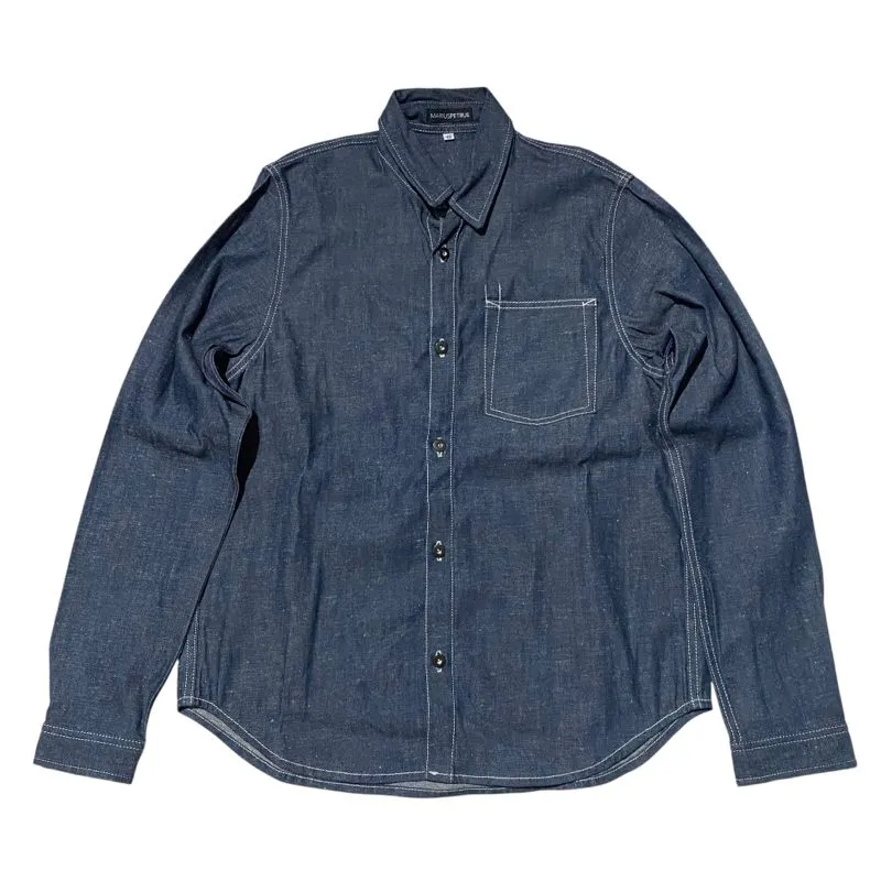 Marius petrus  selvedge denim shirt photo 1