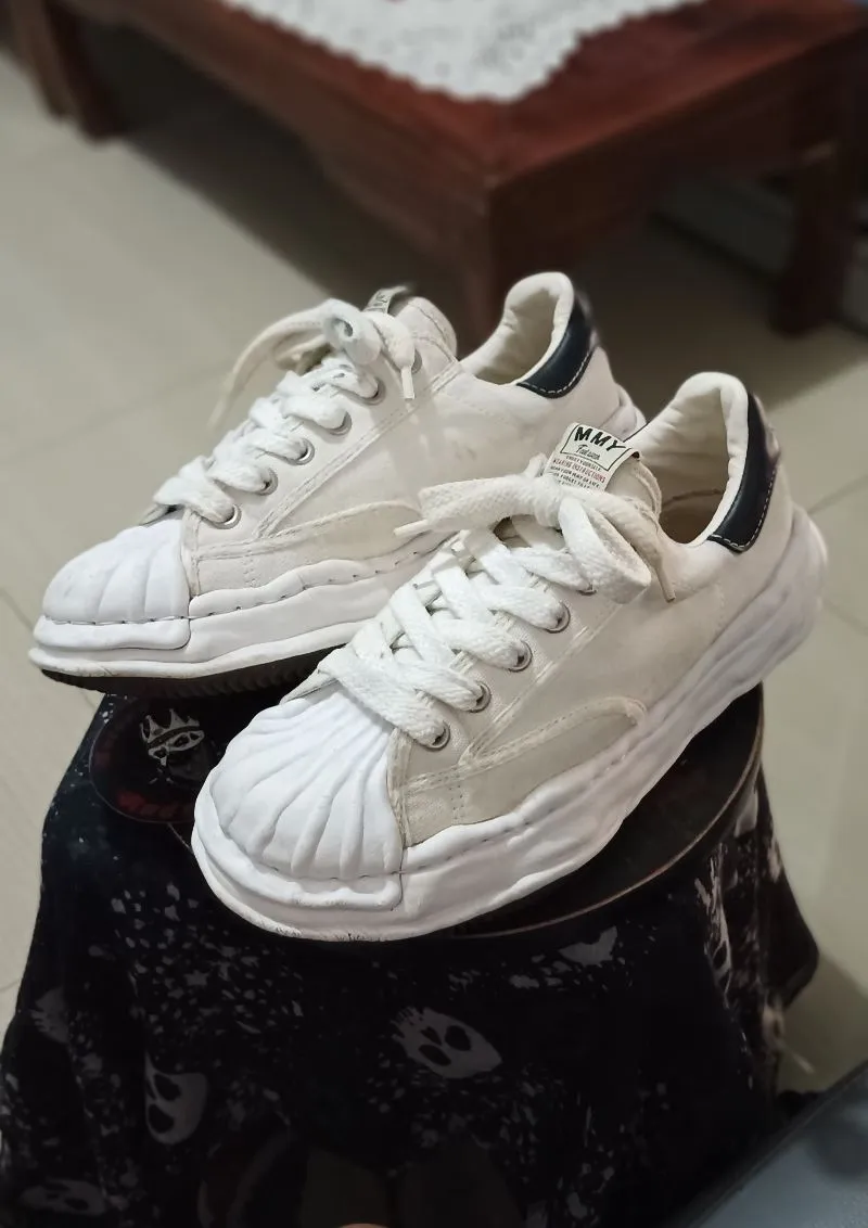 Maison MIHARA YASUHIRO OG Sole Shellcap Canvas Low-top  photo 1