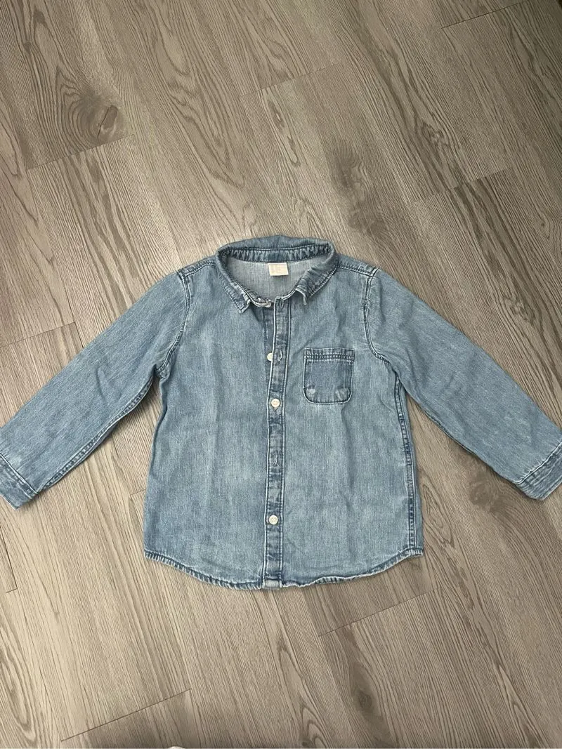 Kemeja Denim Anak H&M photo 1