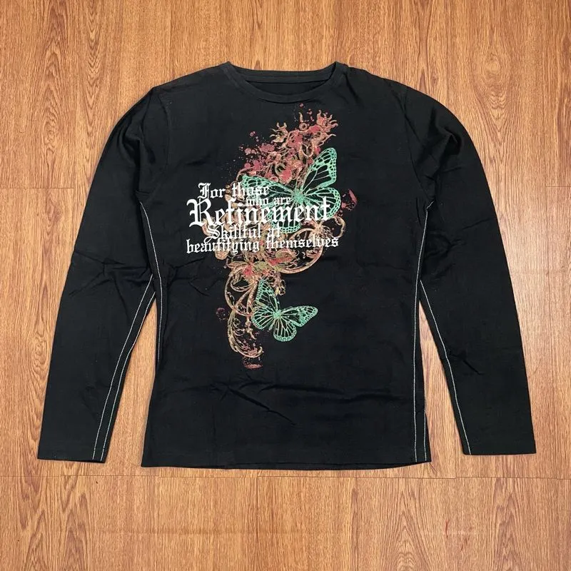 Butterfly gothic longsleeve photo 1