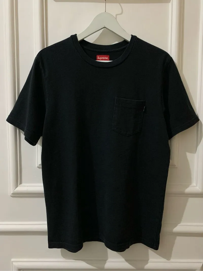 SUPREME POCKET TEE SUPREME KAOS POCKET KOCEK photo 1