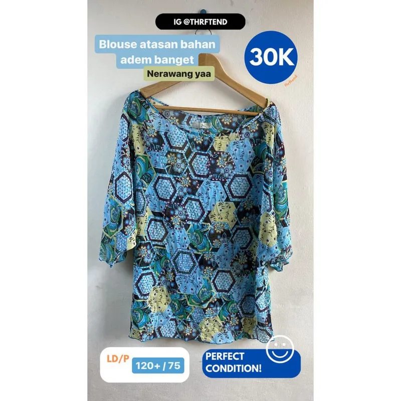 Blouse bahan adem banget photo 1
