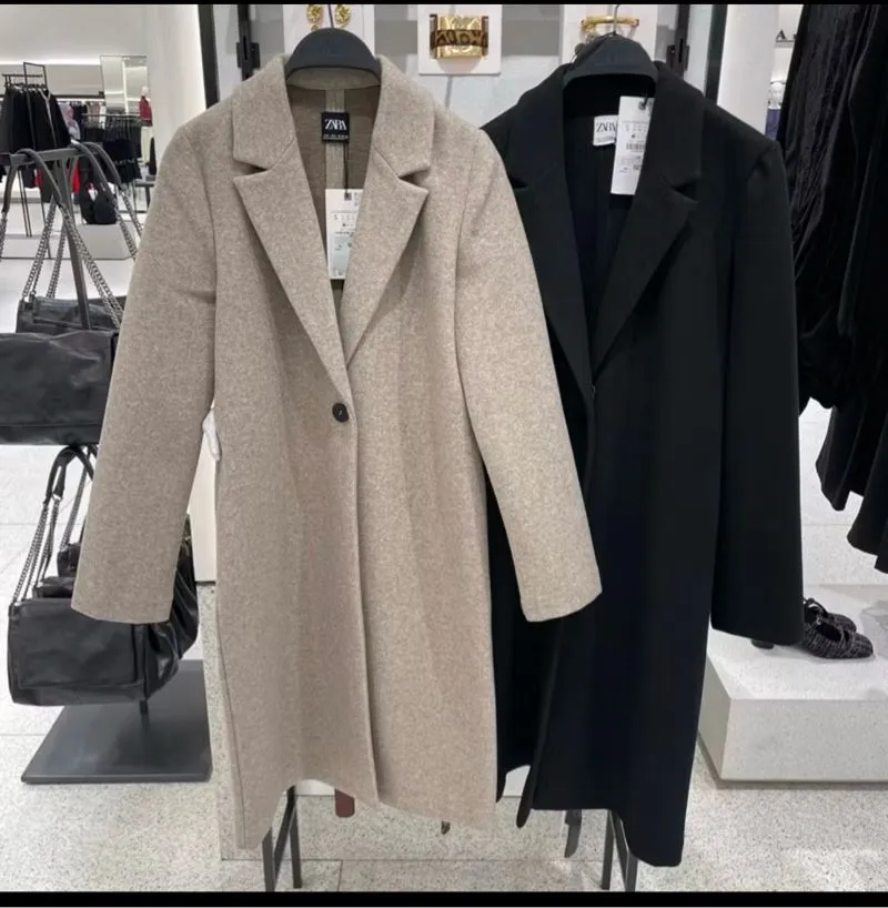 ZARA COAT WOMEN PRELOVED / JAKET MUSIM DINGIN WANITA / LONG  photo 1