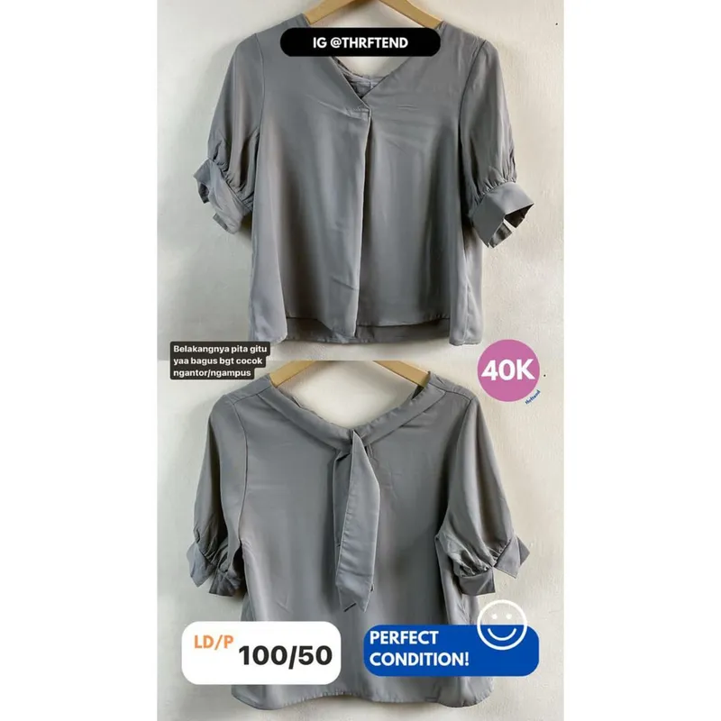 blouse cocok untuk ngantor/ngampus photo 1
