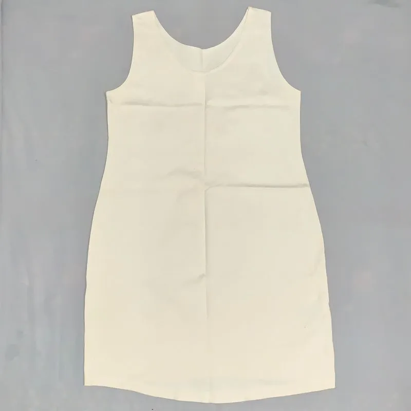 Casual Midi Dress Sleevesless White by Giordano Ladies photo 1