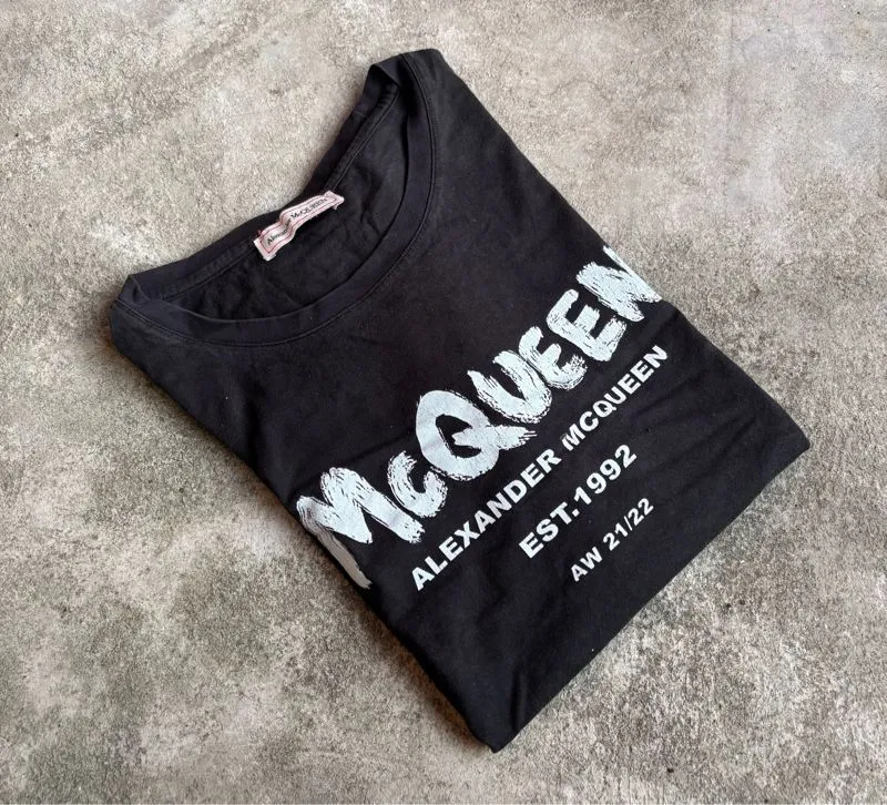 Tshirt alexander mcqueen colour black photo 1