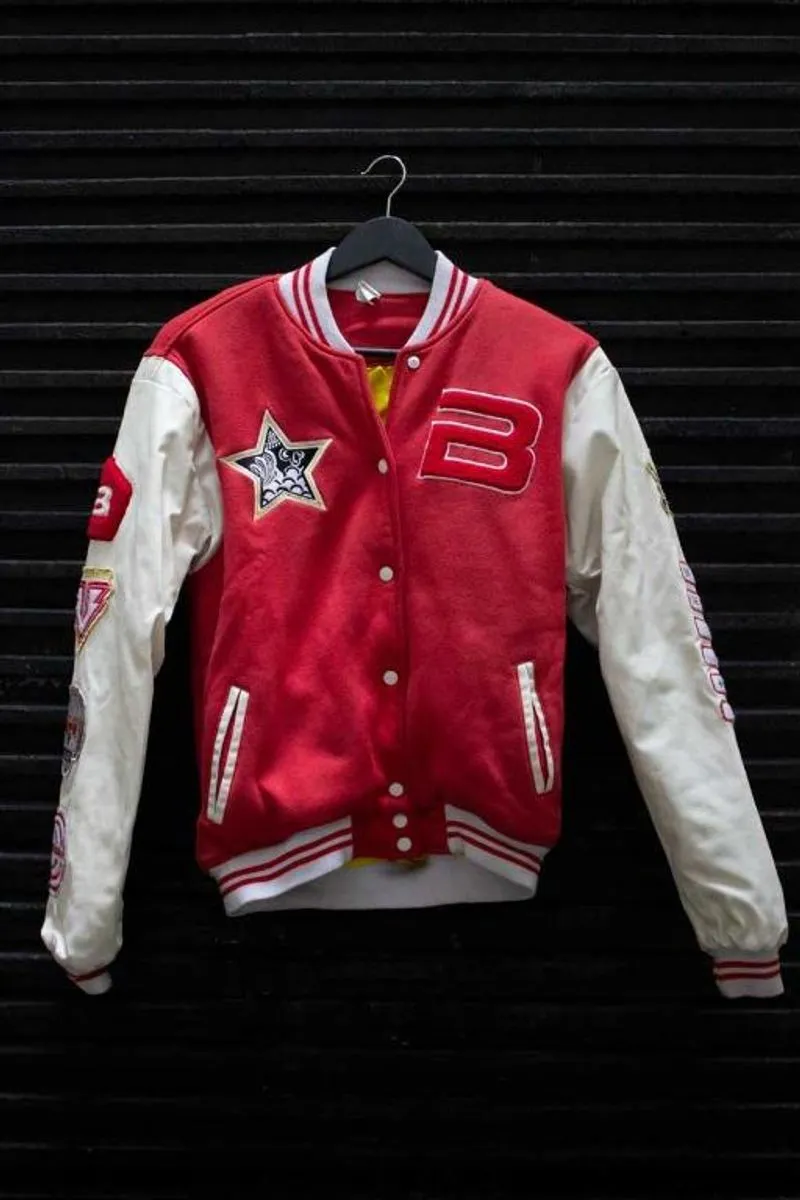 Jaket Varsity Bigbang Merah -  Bigbang Alive Tour photo 1