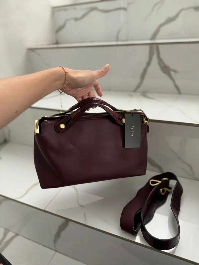 Burgundy Perdo Bag photo 1
