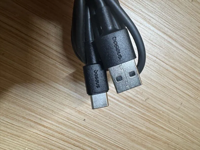 Baseus Kabel USB Type-C Black Versi Original photo 1