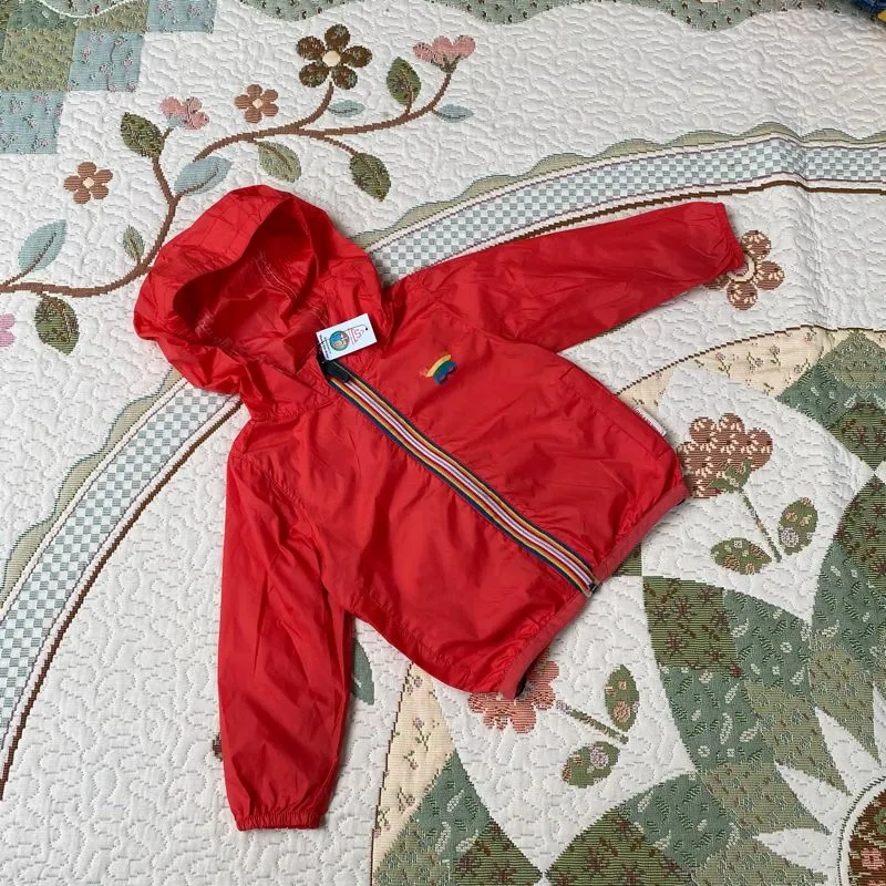 Jacket lightweigh anak bebedepino orange cakep photo 1