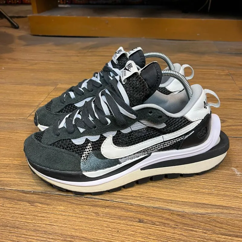 Nike X Sacai Vaporwaffle ‘Black White’ Size 40 Insole 25cm photo 1