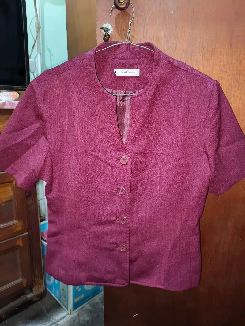 Baju atasan vintage wanita atasan kerja photo 1