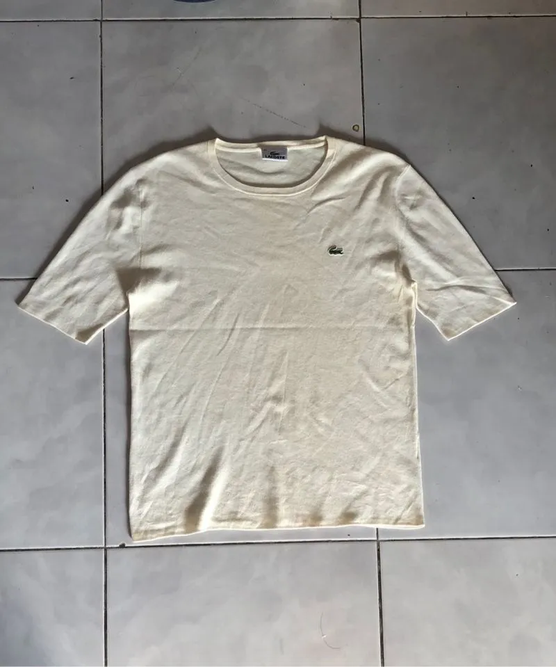 lacoste knit top photo 1
