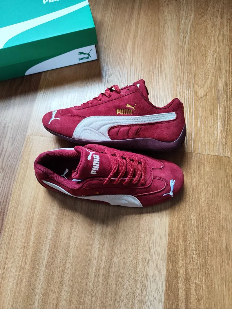 [Termurah] Sneakers - Puma Speedcat Maroon White photo 1