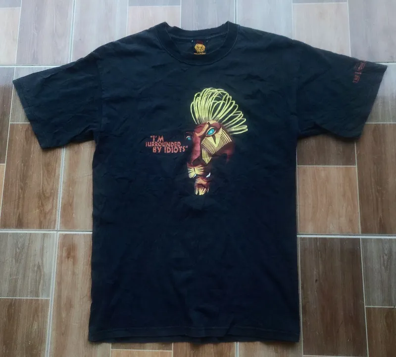 Disney Casual T-shirt Pria black photo 1