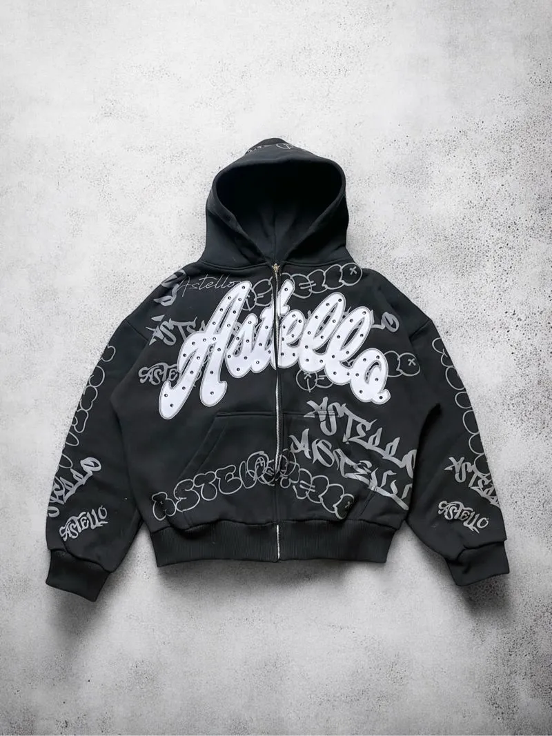 Astella Fullprint Zip Up Hoodie photo 1