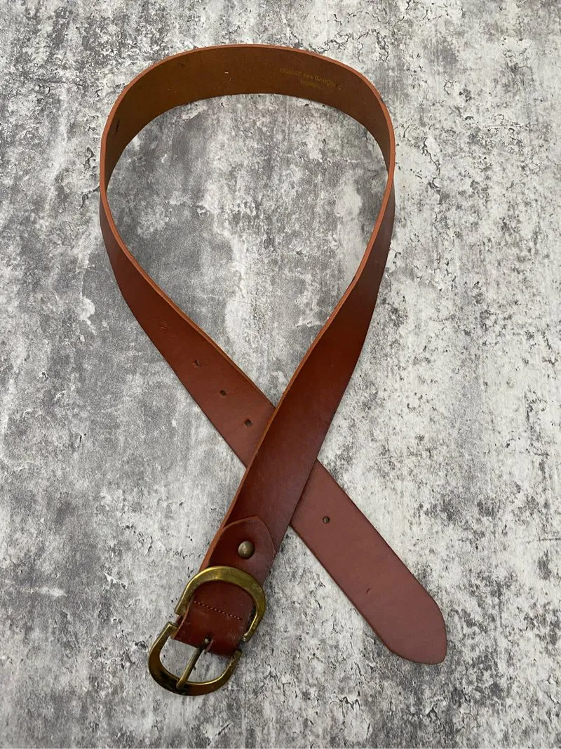 Comme des garcons homme leather belt photo 1