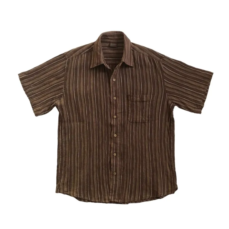 Vintage Y2K Casual shirt Pria brown photo 1