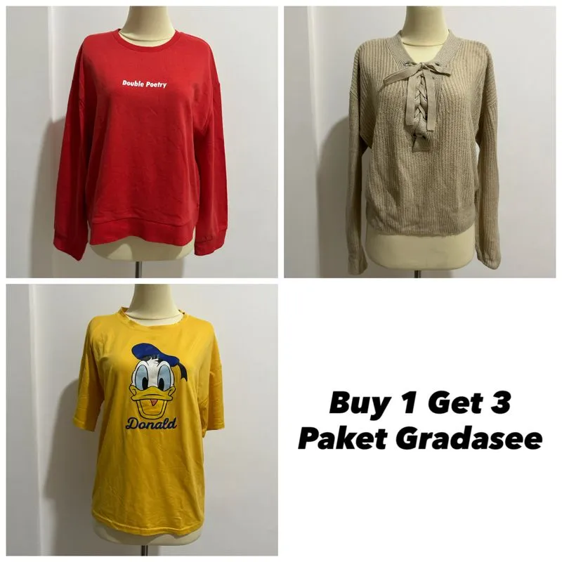 (Buy 1 Get 3) Paket Gradasee photo 1