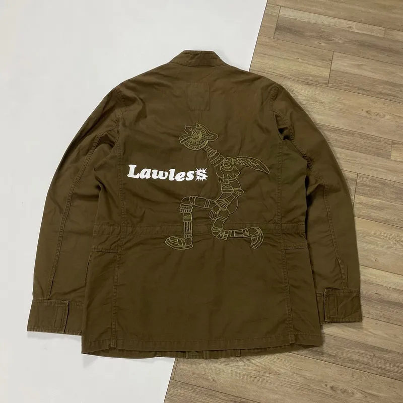 PPFM Avant Garde Casual Parka Pria multicolor photo 1