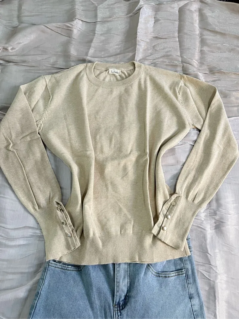 Long sleeve knit photo 1